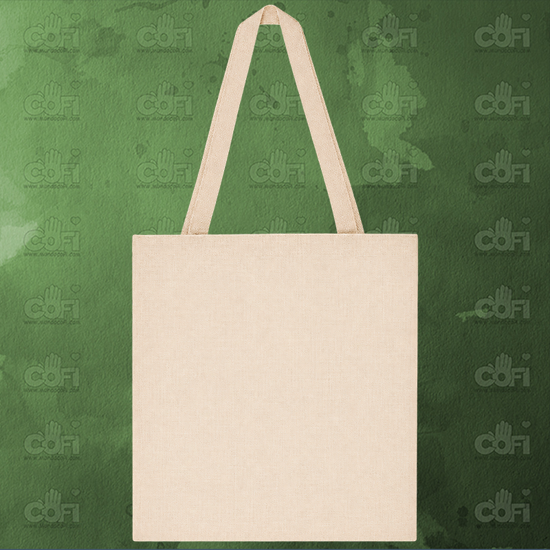 Bolsa tote símil lino - Imagen 2