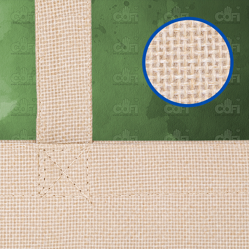 Bolsa tote símil lino - Imagen 11