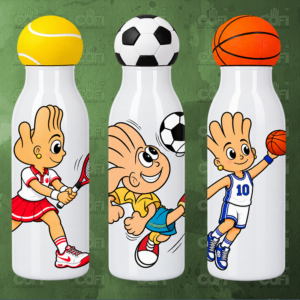 Termo deportivo con tapón pelota